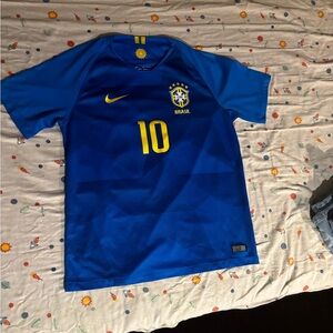 2018 Brazil Away Neymar Jersey